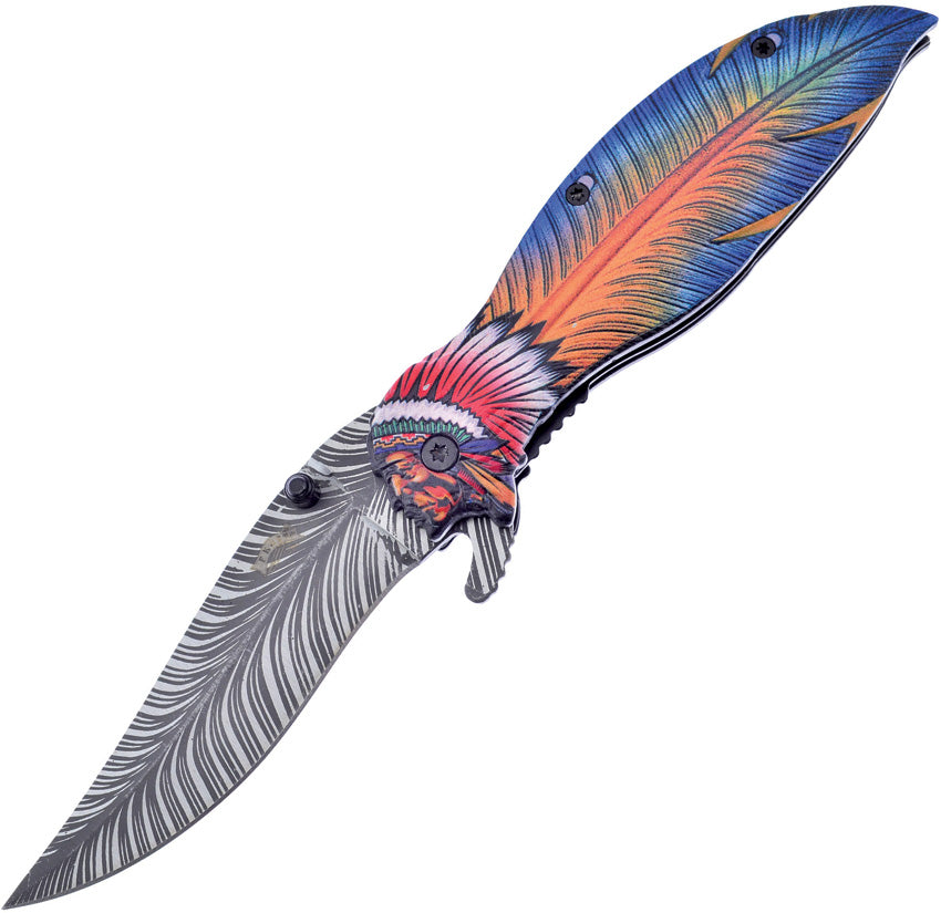 Feather Linerlock Orange - FFC74OR