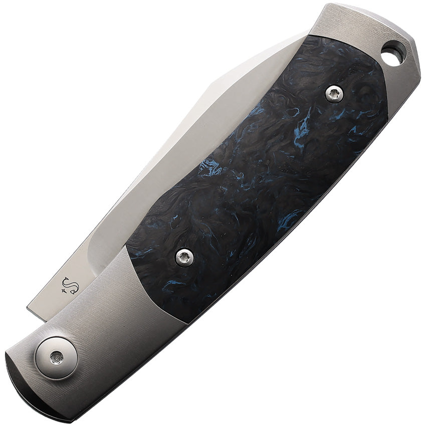 Hug Folder Blue Carbon Fiber - V5994FCB