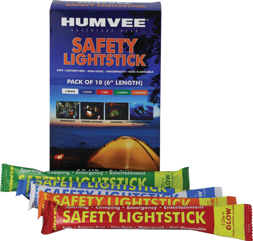 6" Safety Glow Stick 10 Pk - HMV6FP10