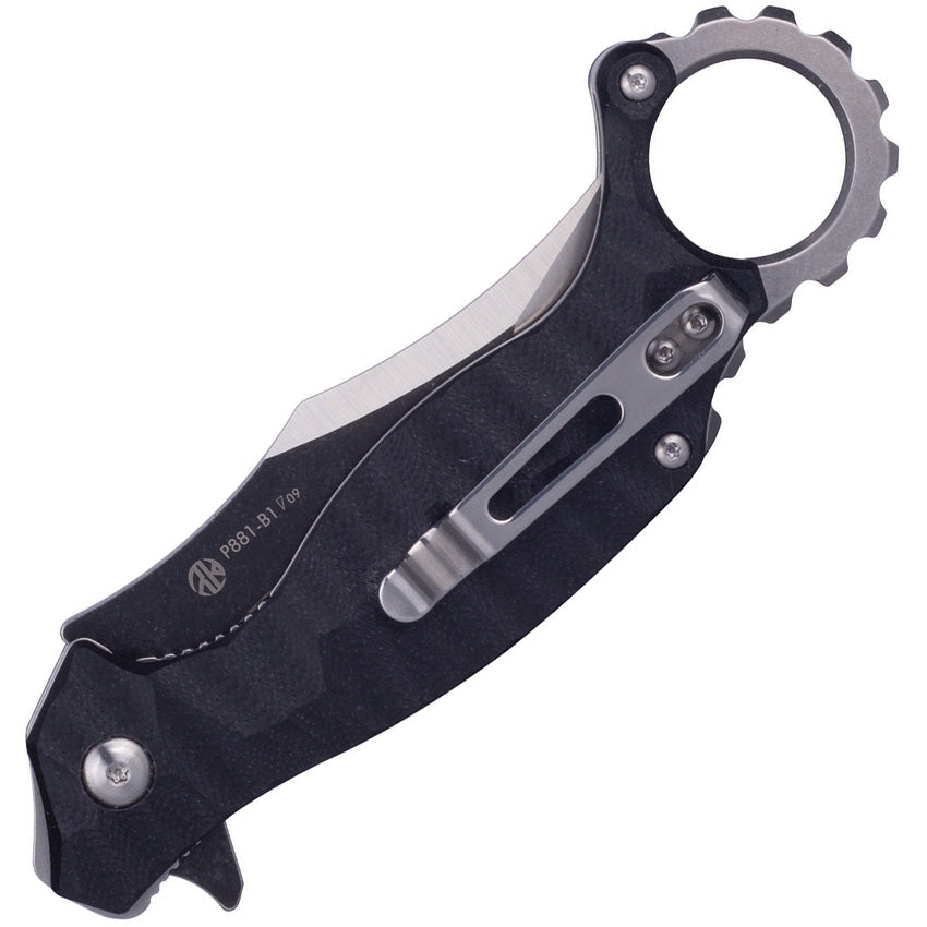 P881 Linerlock Black - RKEP881B1