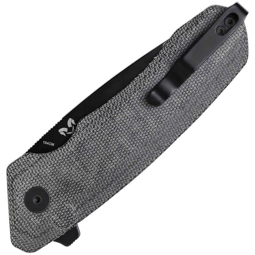 Mad Tanto Button Lock Micarta - KIV4602C1