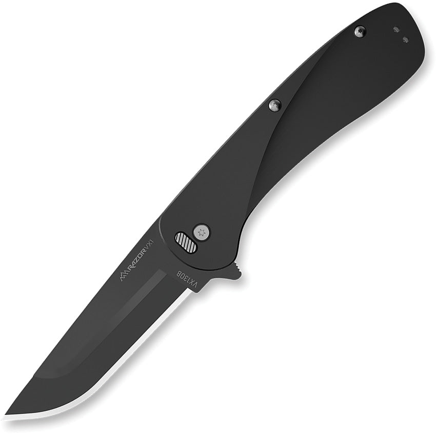 Razor VX1 Linerlock A/O Black - OEVX130B