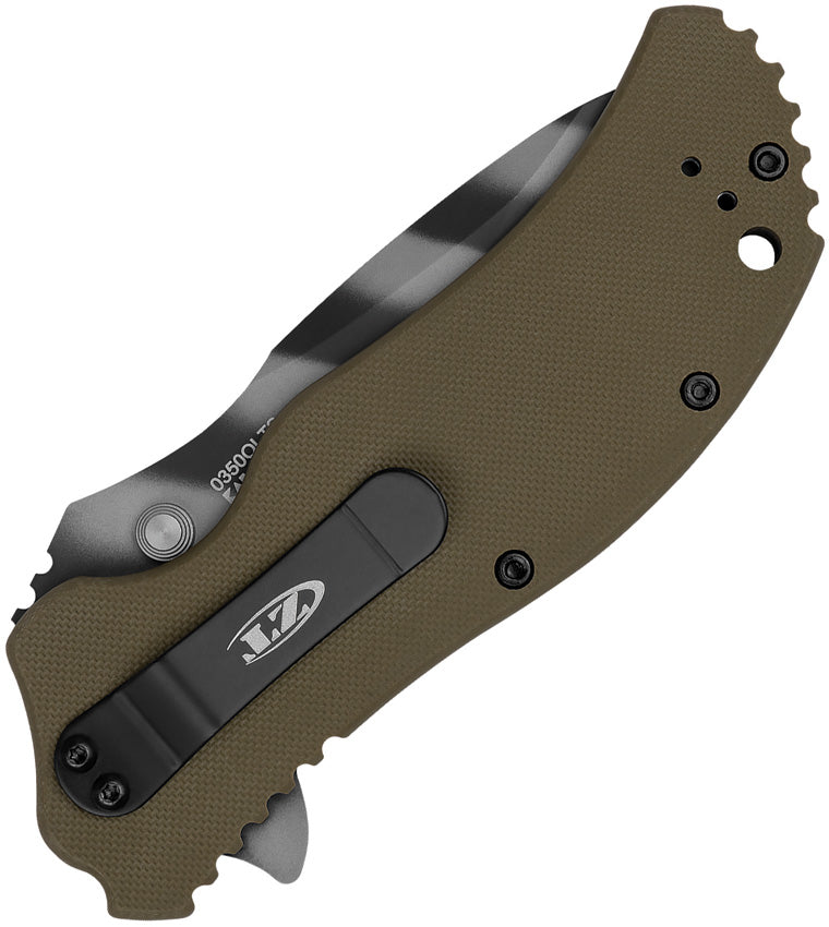 Linerlock A/O OD Green Magna C - ZT0350OLTS