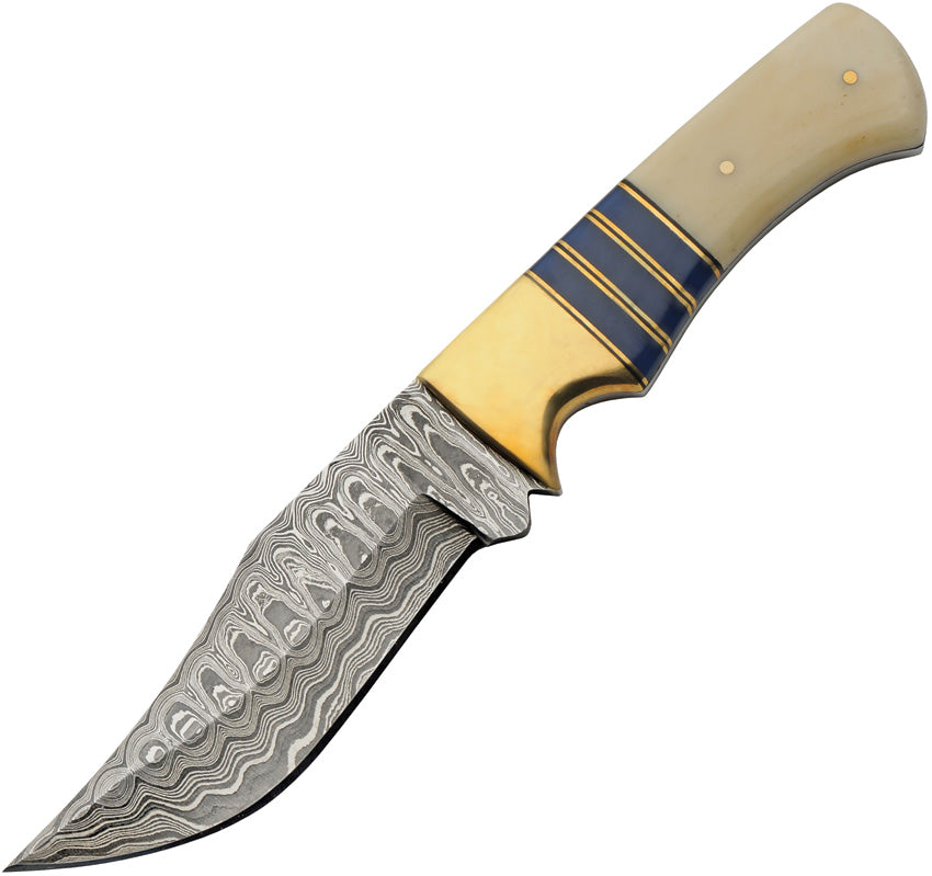 Admiral Fixed Blade Bone Blue - DM1394BL