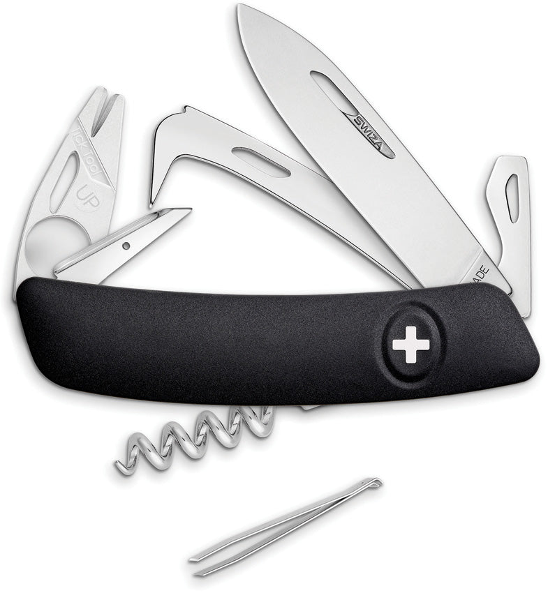 HO05TT Horse Pocket Knife Blk - SZAH0901010