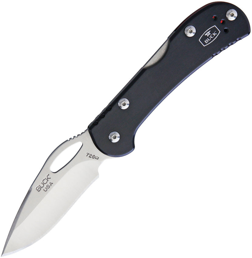 Mini SpitFire Lockback Black - BU726BKS