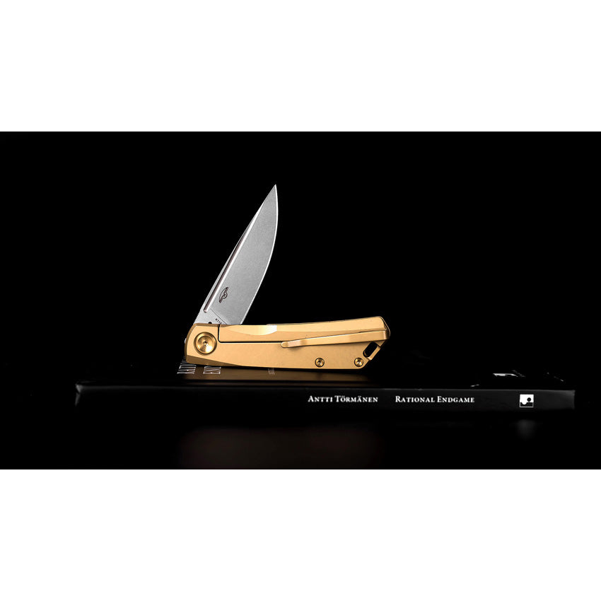 Luna Eco Framelock Gold - RS7085