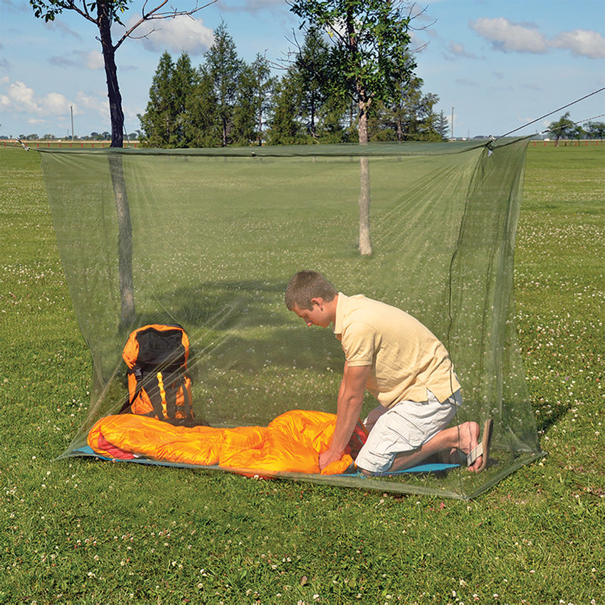 Rectangular Mosquito Net Green - CGN9755