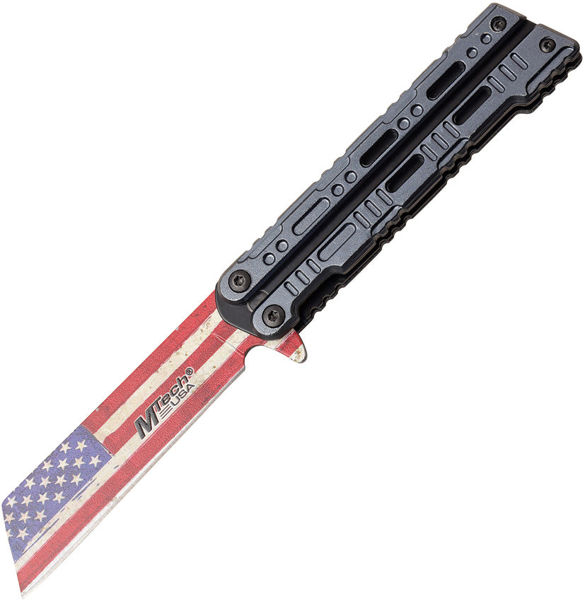 Flag Linerlock A/O Gray - MTA1123BL