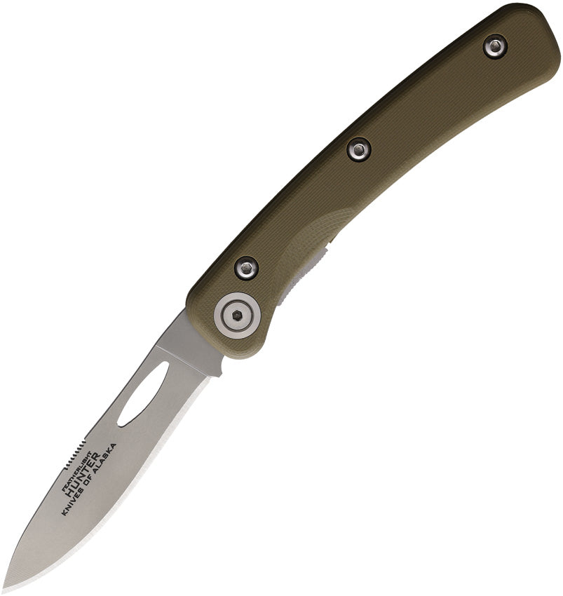Hunter Linerlock G10 OD - KOA00395FG