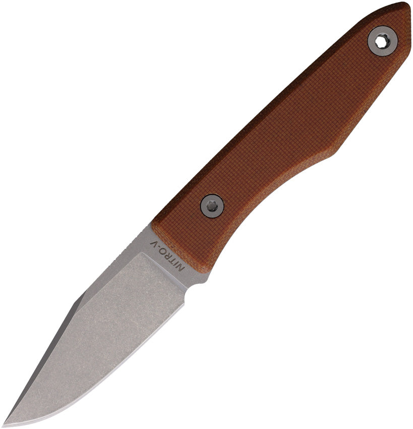 Lookout Fixed Blade Brown - BIG009MBR