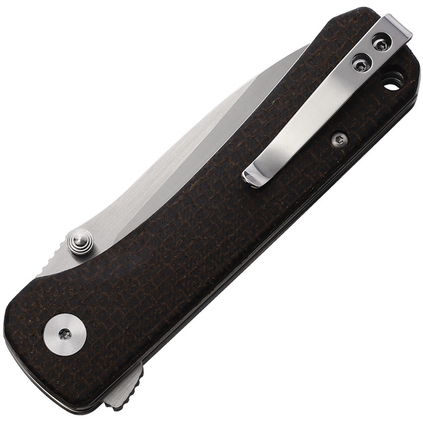 Hawk Linerlock Brown Micarta - QS131G
