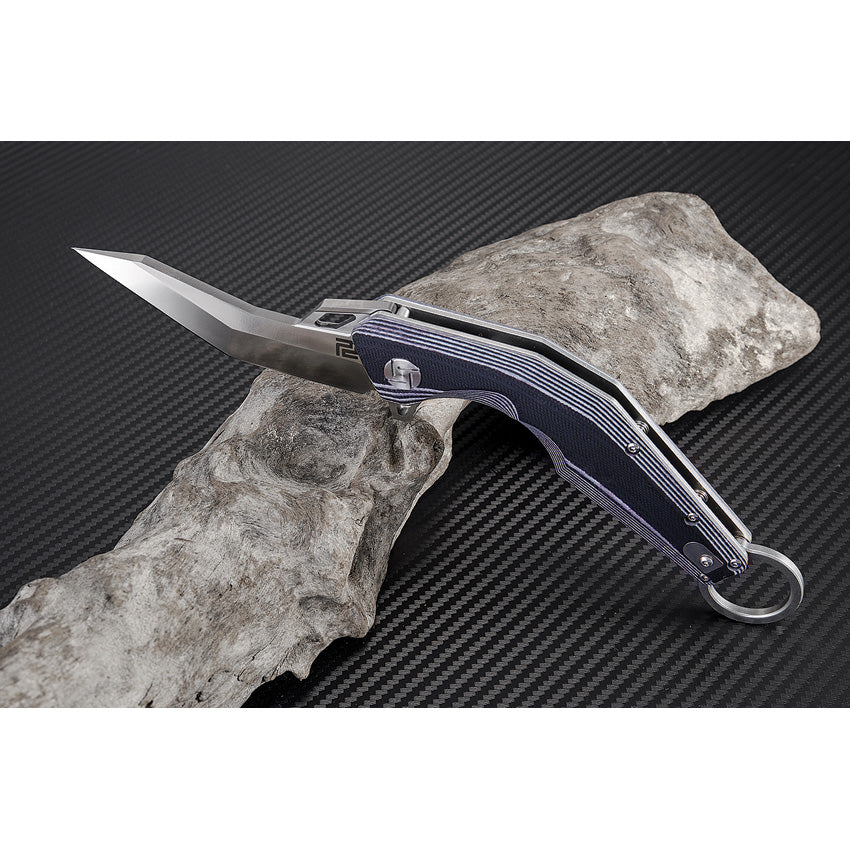 Cobra Linerlock Black/White D2 - ATZ1811PBGC