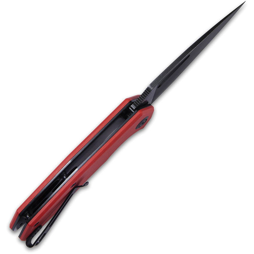 Coeus Linerlock Black Red - KUB122H