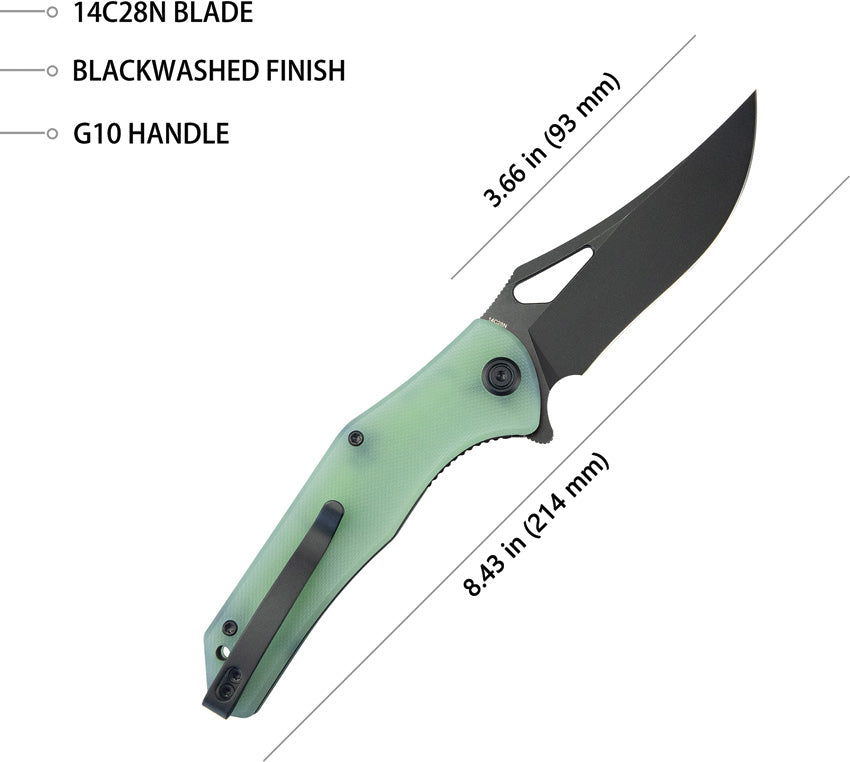Phemius Linerlock Jade - KUB149H