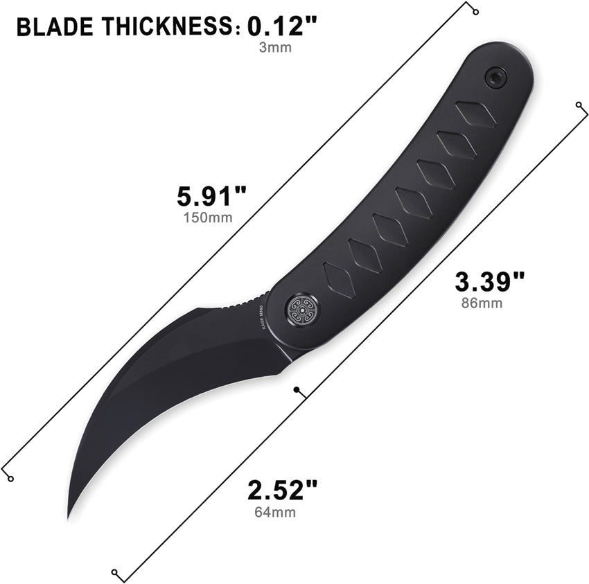 Kage Linerlock Black - CVLC03DW