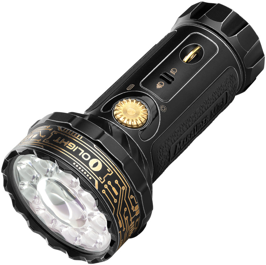 Marauder Mini Flashlight Gold - OLTMDRMINIGDBK