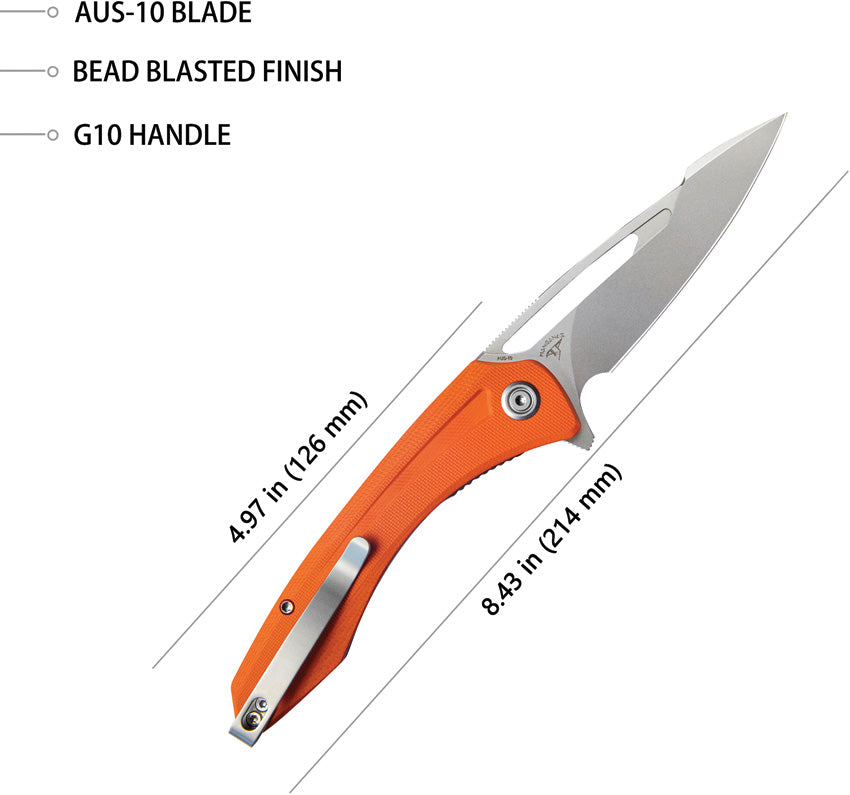 Merced Linerlock Orange - KUB345B