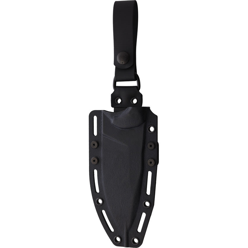Alaris Fixed Blade Black/Grn - FOB036