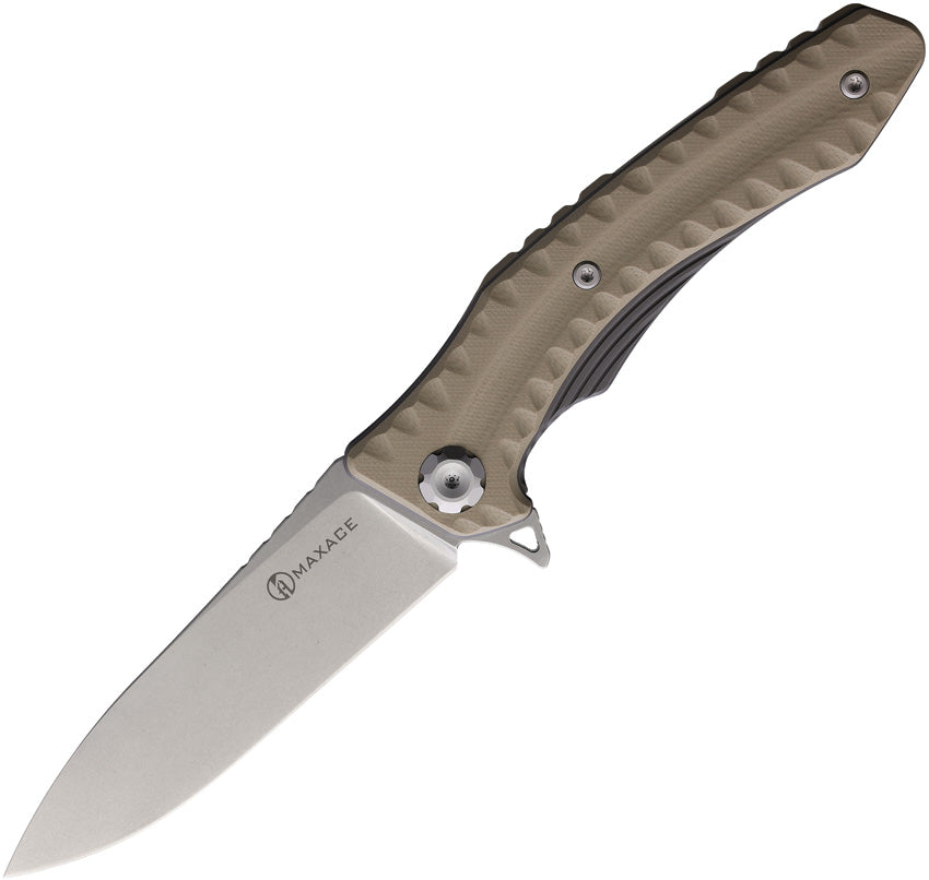 Zealot 2.0 Linerlock Brown G10 - MAXMZ206