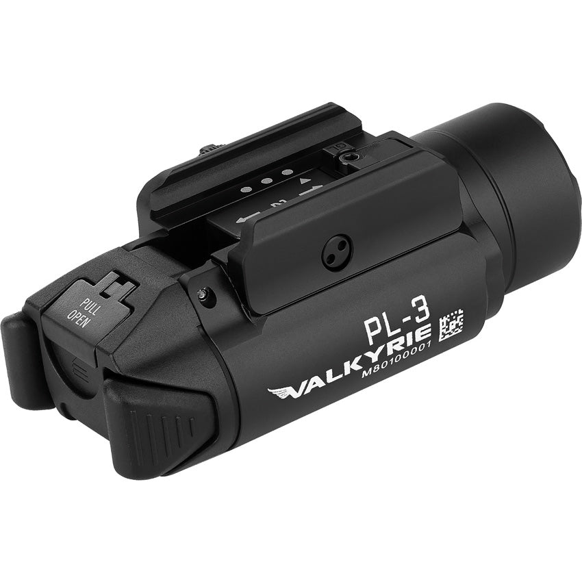 PL-3 Valkyrie Tac Light Blk - OLTPL3BK