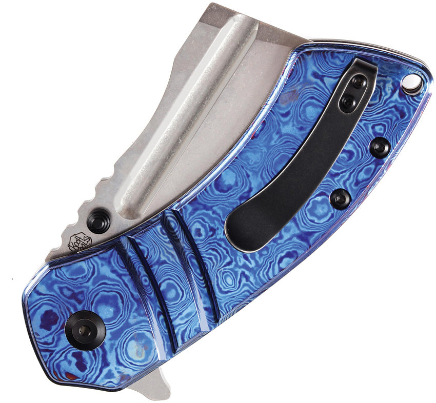 M+ Korvid Linerlock Timascus - K2030C1