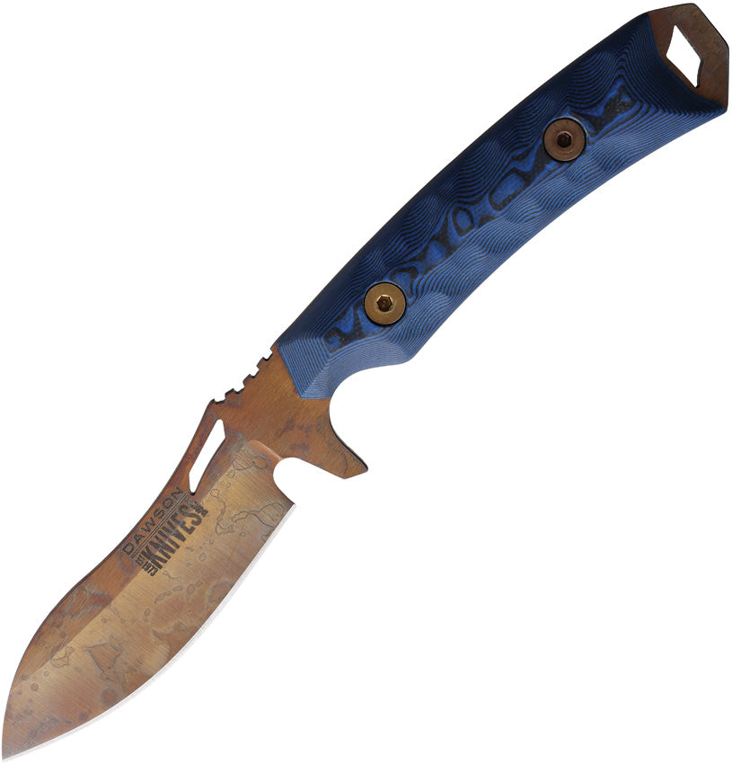 Harvester Fixed Blade Blk/Blu - DW16364