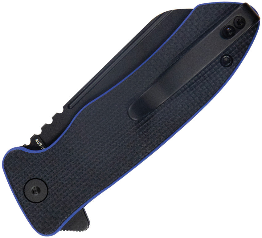 Creon Button Lock Blk/Blue - KUB336D
