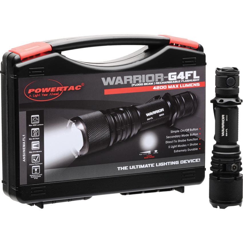 Warrior G4-FL Flashlight - PWRWARG4FL
