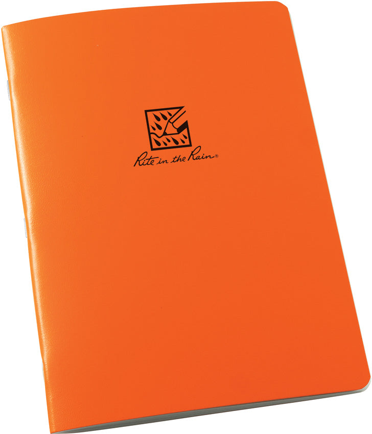 Large Stapled Notebook Orange - RITROR71LG