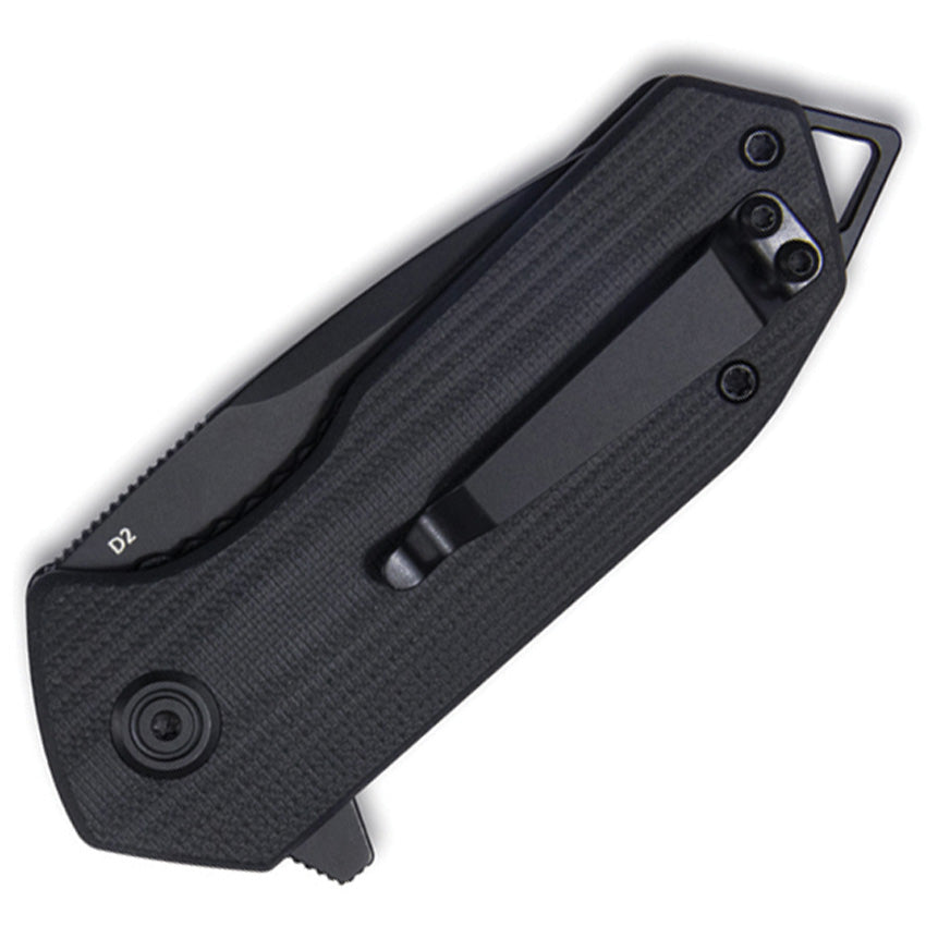 EDC Linerlock Black G10 - KUB203J