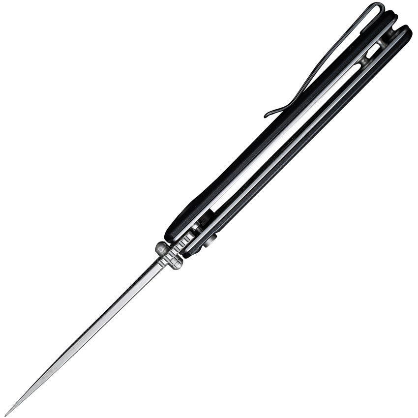 Crowley Button Lock Black G10 - S210124
