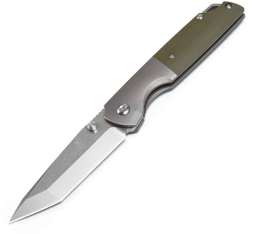Warrior Framelock Green - K1005T5