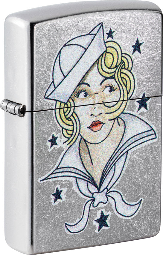 Sailor Girl Tattoo Lighter - ZO71872