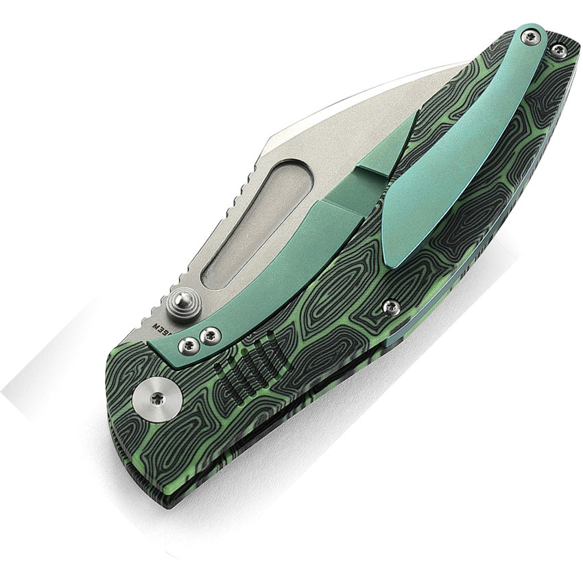 Lockness Framelock Black/Green - BTKT2205A