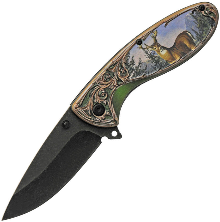 Wildlife Linerlock Deer - CN300508DE