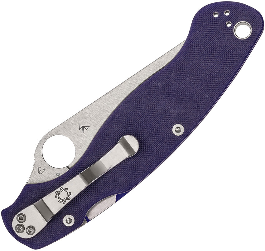 Military 2 Linerlock Dark Blue - SC36GPDBL2