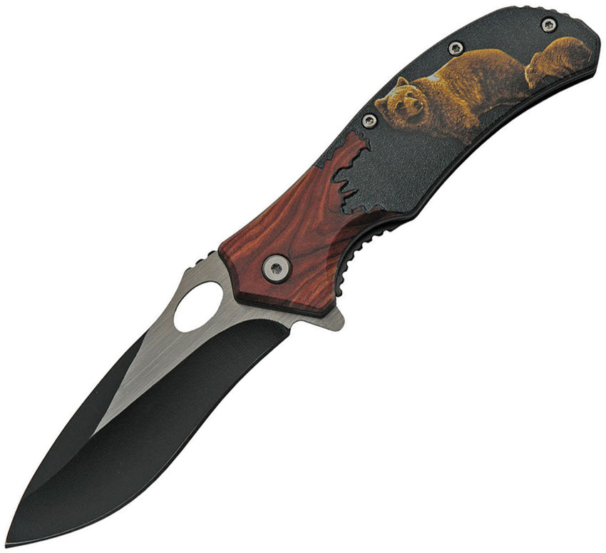 Wildlife Linerlock Bear A/O - CN300496BE