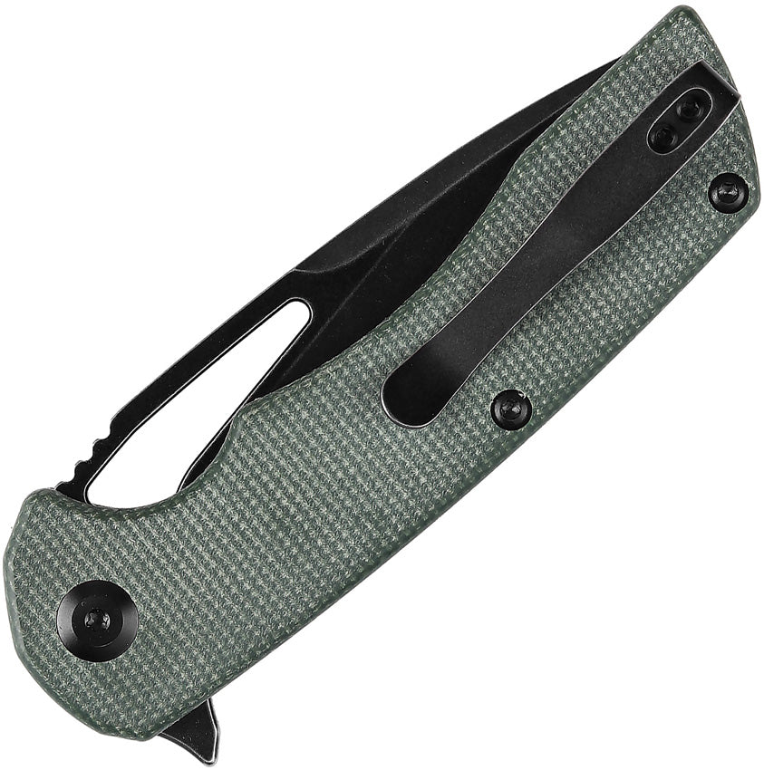 Kryo Framelock Green Micarta - KT1001M2