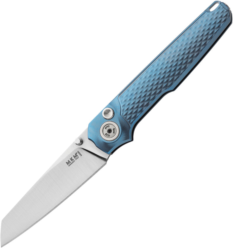 Miura Button Lock Ti Blue - MKMMITBL