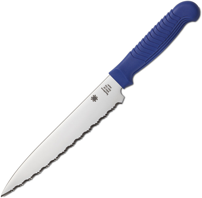 Utility Knife Blue Serrated - SCK04SBL