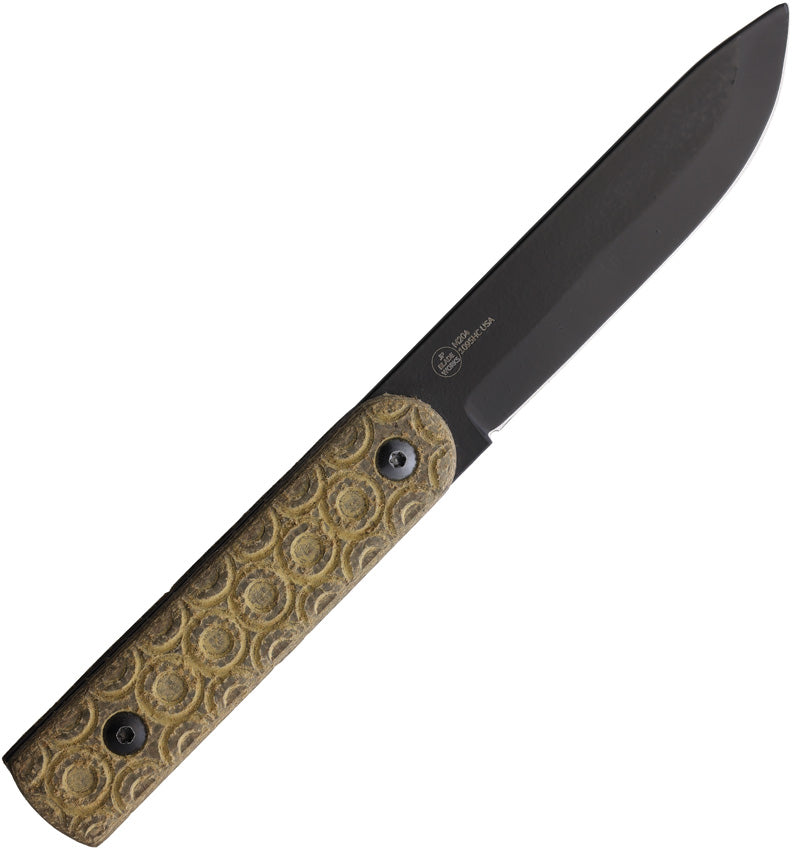 Puukko Fixed Blade OD Green - JPB204MODG