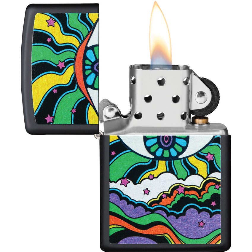 Black Light Eye Design Lighter - ZO70895