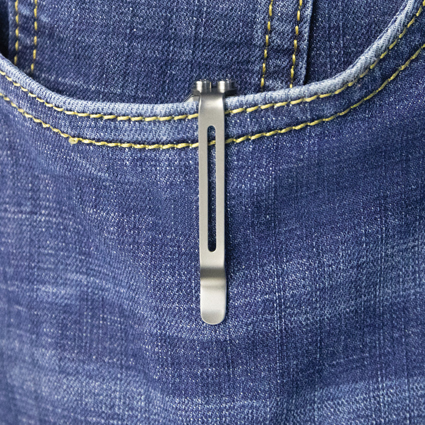 Prism Button Lock Titanium - KUB243A