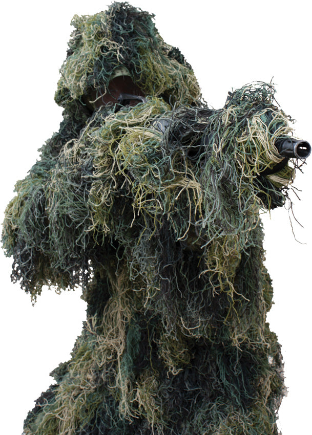 5-Piece Ghillie Suit Woodland - RED70915XL