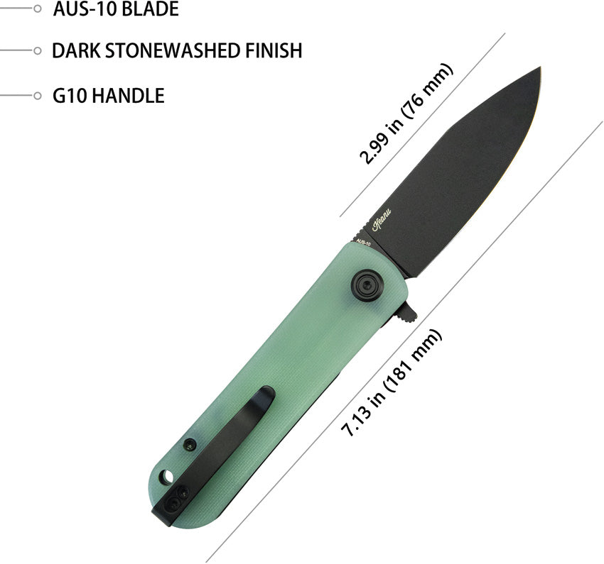 NEO Linerlock Jade BSW - KUB371D