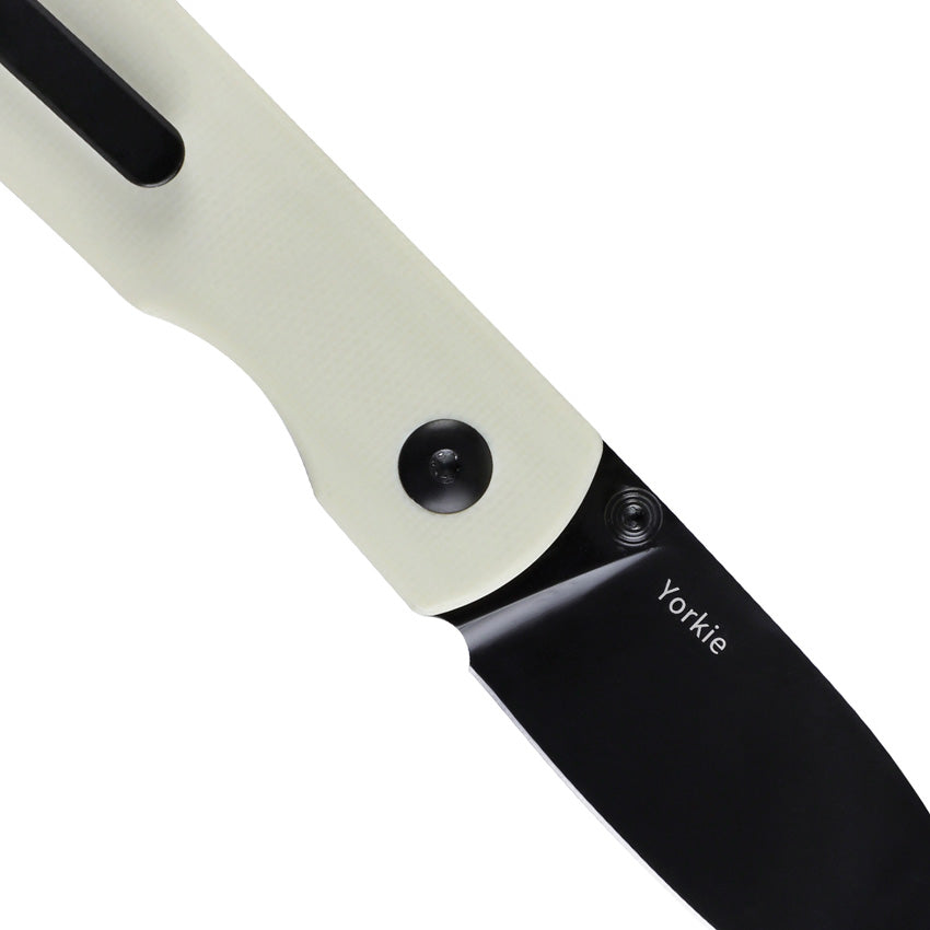 Yorkie Linerlock White G10 - KI3525S2