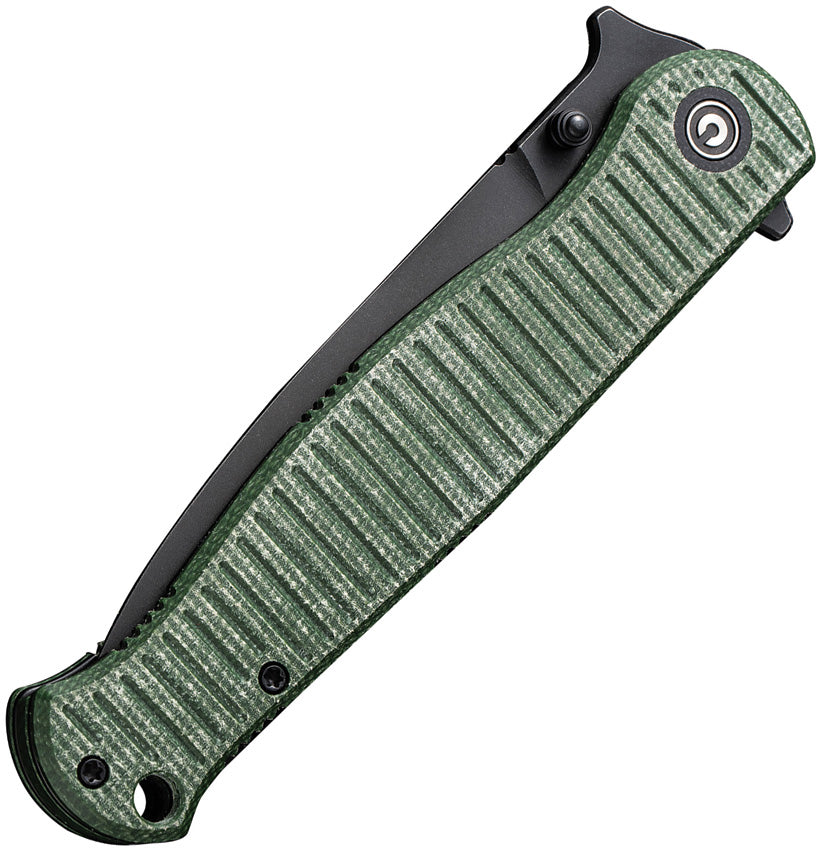 RS71 Linerlock Green Mic - CIVC230253