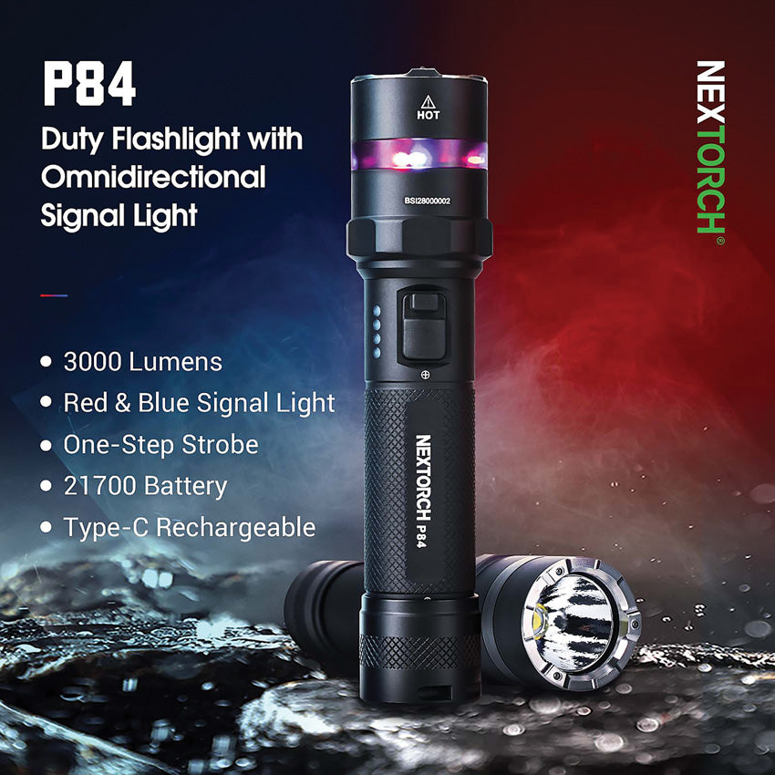 P84 Tactical Flashlight - NXP84