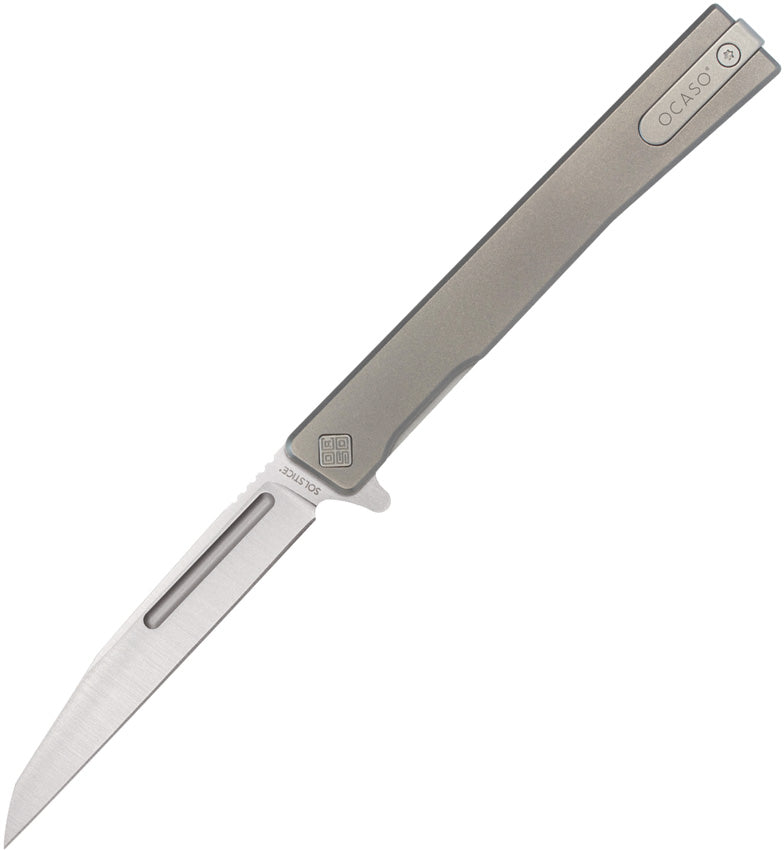 Solstice Linerlock Wh Ti - OCA8WTS